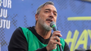 Rodolfo Aguiar, Secretario General de ATE Nacional.
