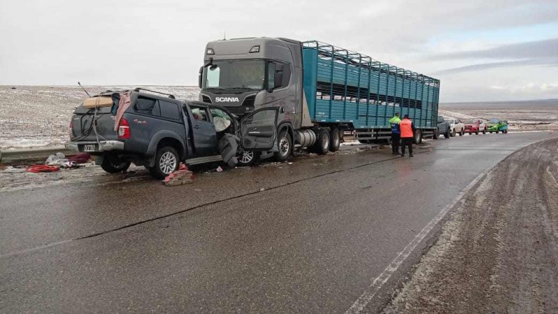 El conductor del vehculo falleci tras el grave accidente