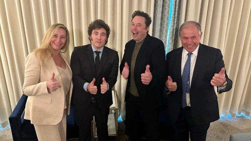 Milei se reuni por segunda vez con Elon Musk en Estados Unidos 