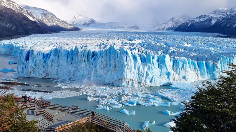 Hay preocupacin por el glaciar