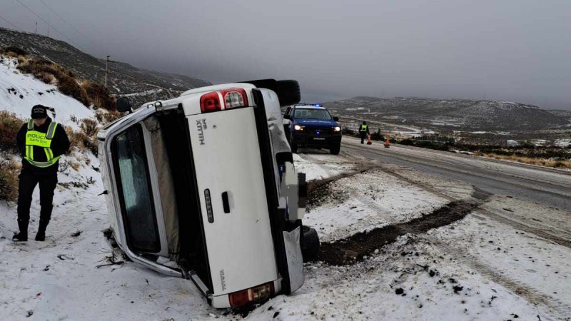 El accidente se produjo en la Ruta Provincial N12