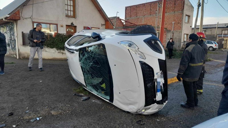 El incidente se produjo en Batalla Puerto Argentino y Liniers