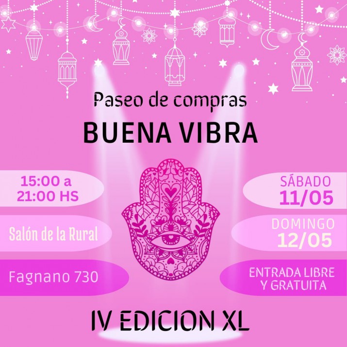 Vuelve la feria "Buena Vibra" con una nueva edicin XL 