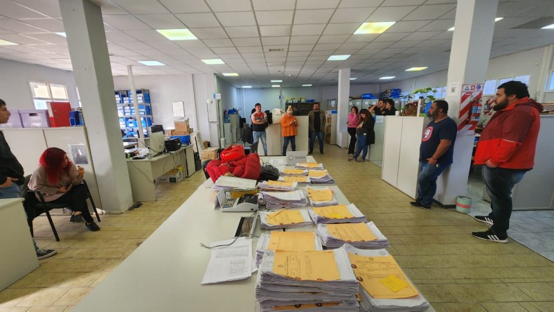 Asamblea realizada en el ministerio. 