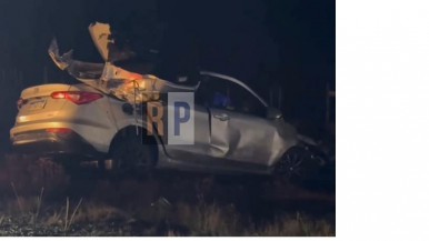 Una persona fallecida tras trágico accidente de un auto de Río Grande contra un colectivo en la ruta chilena