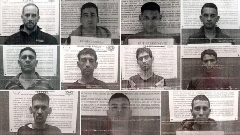 Los once detenidos que escaparon de la Comisara 5 de Rosario