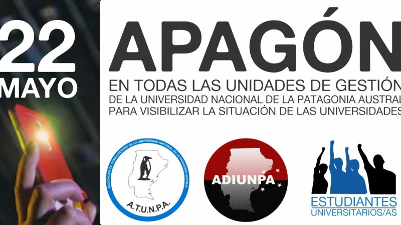 Habr un "Apagn" en las sedes de la UNPA contra la falta de actualizacin Presupuestaria por parte del Gobierno