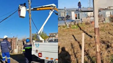 Un camión se habría llevado por delante cables y dejó sin luz a cuatro manzanas del San Benito