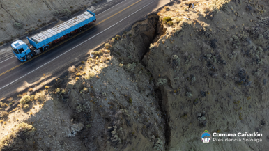 "El peligro de derrumbe y colapso total de la Ruta Nacional 3 es gravísimo"