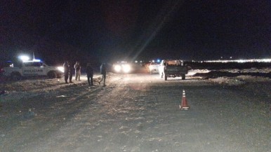 Intentó evadir un control en una ruta de Santa Cruz, lo pararon, y encontraron un arma y un choique muerto