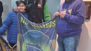 A cumplir su sueño: ganó un sorteo y viajó desde Río Gallegos junto a su sobrino a ver por primera vez a Boca Juniors a La Bombonera 