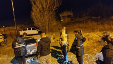 Lo descubrieron entrando Chubut con tres bolsas de 700 dosis de marihuana en el auto