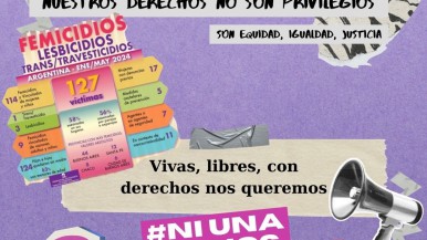 ADIUNPA  se suma a la movilizaciones por el Ni una menos