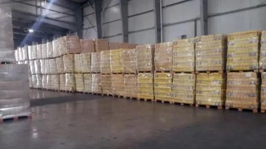 Gendarmería Nacional halló más de 2,7 toneladas de alimentos no perecederos en un depósito de Tucumán