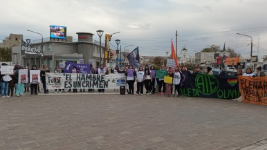 Diversas agrupaciones se movilizaron (Foto: Patagonia Obrera) 