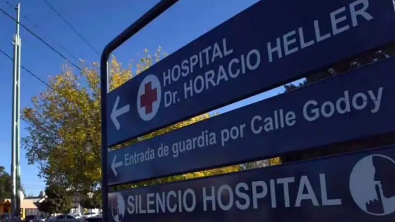 El nene fue trasladado al hospital Heller de Neuqun, pero no pudieron salvarlo. 