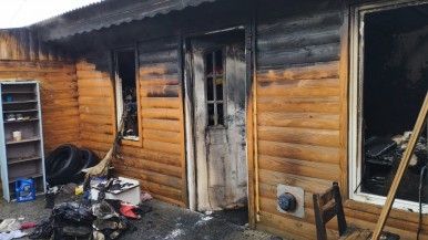 Incendio en una vivienda de la localidad  sofocado por bomberos