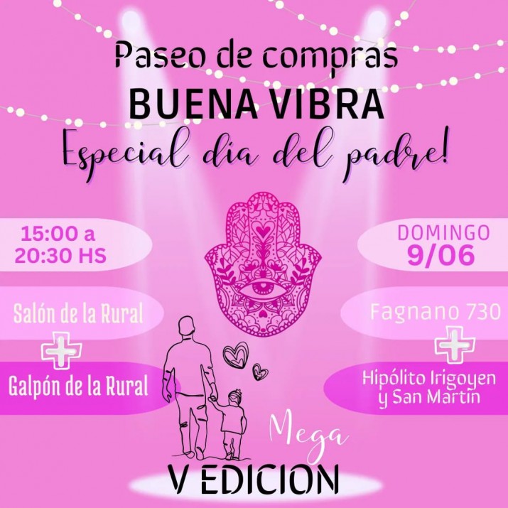 La "Feria Buena Vibra" vuelve este domingo con los regalos ms lindos para los paps