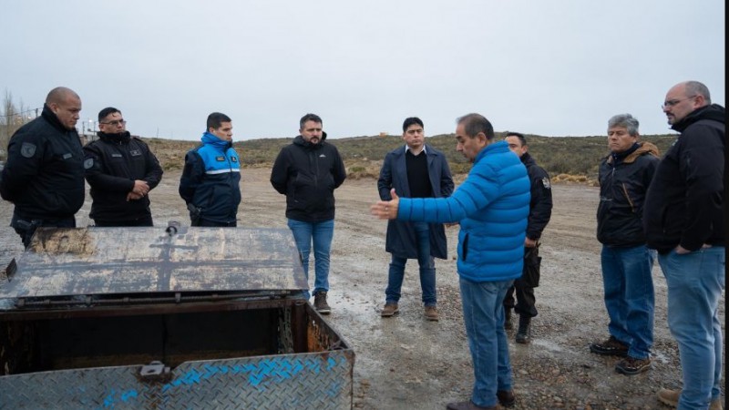 Recorrida de Vidal en los cargaderos de agua. 