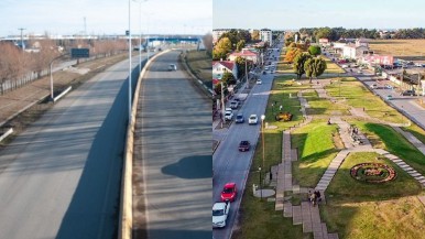 Propusieron imitar en la autovía de Río Gallegos el diseño de las avenidas España y Bulnes de Punta Arenas: los detalles 