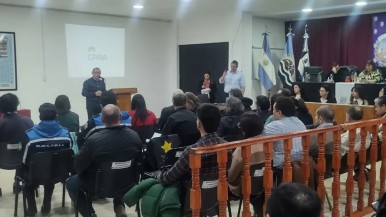 La audiencia se llevó a cabo en el Concejo Deliberante de Río Gallegos 