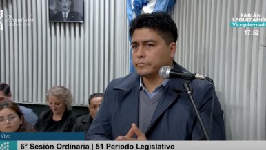 Claudio Vidal desde la Legislatura: críticas a la Ley de Lemas, la referencia a los "santacruceños de bien" y un mensaje a los legisladores opositores  