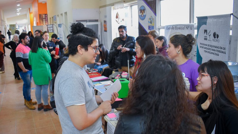 Hubo muestra de COMUDI en el campus de la UNPA.