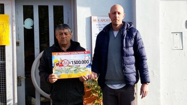 Un jubilado se ganó un millón y medio de pesos en el Telebingo: ya se había llevado una Ranger cero kilómetro 