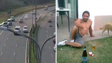 Video: manejaba borracho, se cambió de carril, chocó y mató a un motoquero y ahora fue imputado por homicidio 