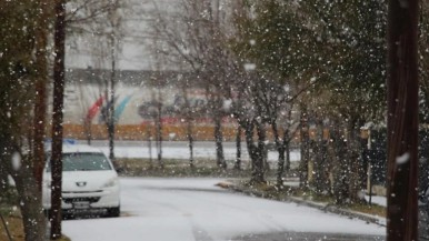 Nevadas para todo el domingo y lunes en Río Gallegos 