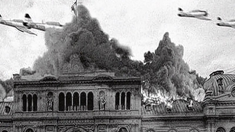 Se cumplen 69 aos del criminal bombardeo a Plaza de Mayo