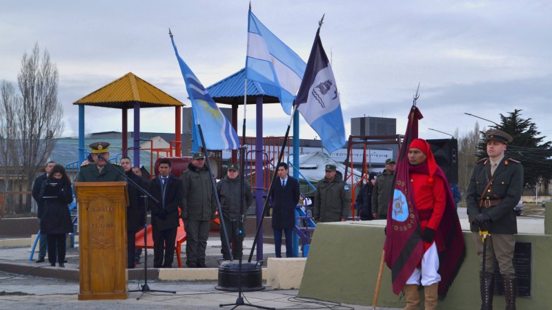 El Gobierno Provincial particip del acto en conmemoracin de Martn Miguel de Gemes en Ro Gallegos