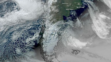 Fenómeno meteorológico: prevén nevadas y días muy fríos en Santa Cruz 