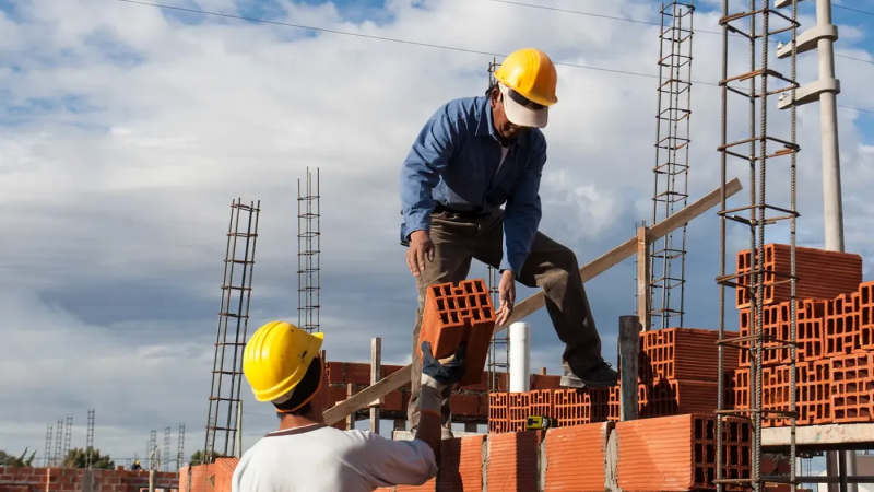 Loa trabajadores de la construccin tuvieron aumento