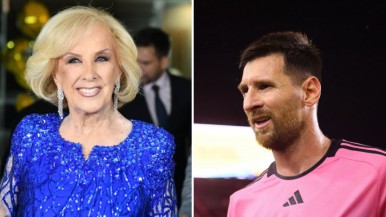 El especial pedido de Mirtha Legrand a Messi en medio de su programa: "Conociste a toda mi familia"