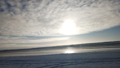 Las probabilidades de nevadas para hoy martes y mañana miércoles en Río Gallegos, con la continuidad de alerta por frío extremo en Santa Cruz 