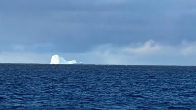 Prefectura alertó a los buques sobre un iceberg que apareció cerca de Ushuaia  