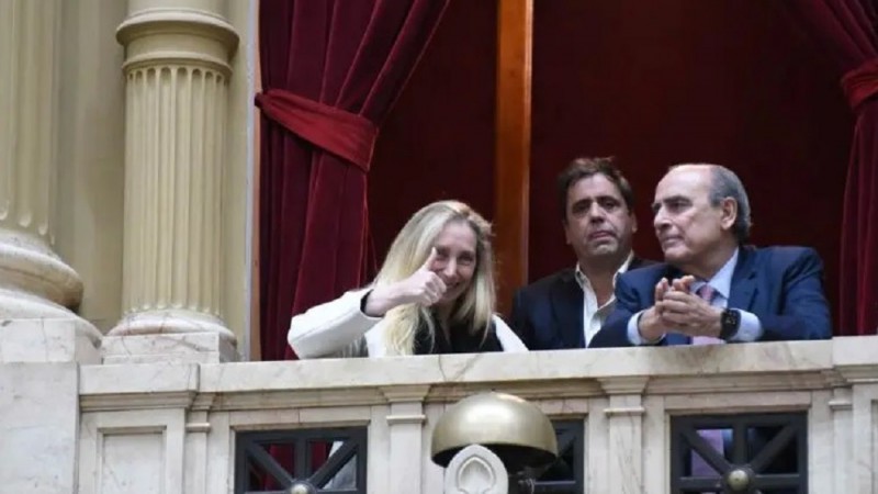 Durante la jornada, se hicieron presentes en el Congreso la secretaria General de la Presidencia de la Nacin, Karina Milei; el jefe de Gabinete, Guillermo Francos, clave en las negociaciones de ambas leyes.