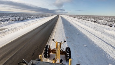 Vialidad Nacional desarrolla el Plan Integral de Mantenimiento Invernal 