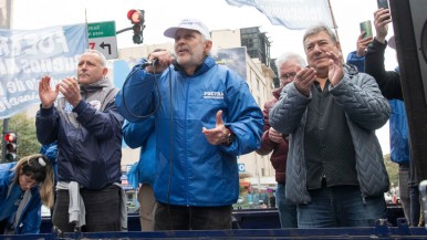 Telefónicos se manifestaron contra los retiros voluntarios 