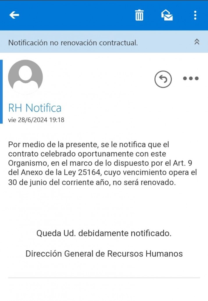 Este lunes 1 de julio marcharn en Ro Gallegos contra los despidos de trabajadores de organismos estatales nacionales