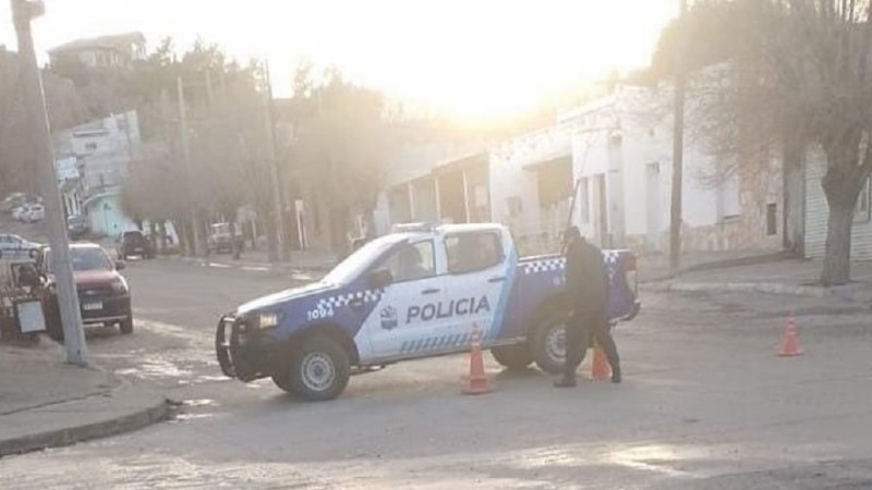 Zona de Puerto Deseado en donde encontraron el cuerpo de la mujer. 