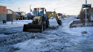 Advierten por probables inundaciones en Río Gallegos por el deshielo