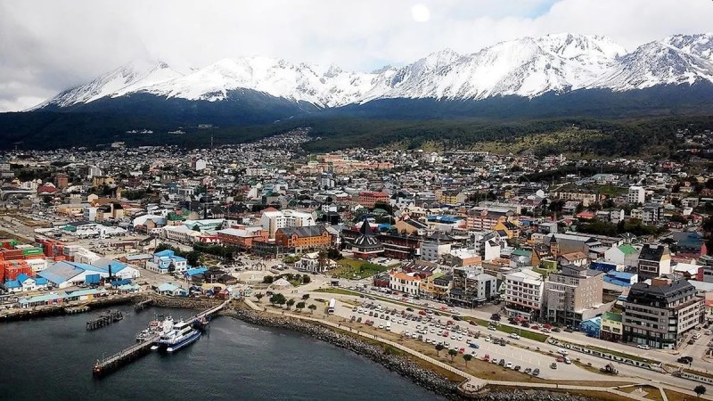 La ciudad de Ushuaia. Foto: Telam. 