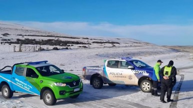 Urgente: corte de ruta 43 Las Heras - Perito Moreno