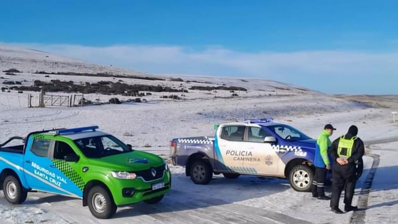 Restringen circulacin entre Las Heras y Perito Moreno.