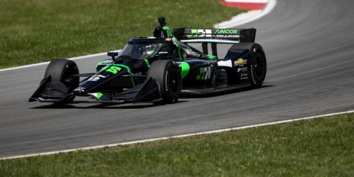 Gran victoria de O'Ward y P22 para Canapino en Mid Ohio