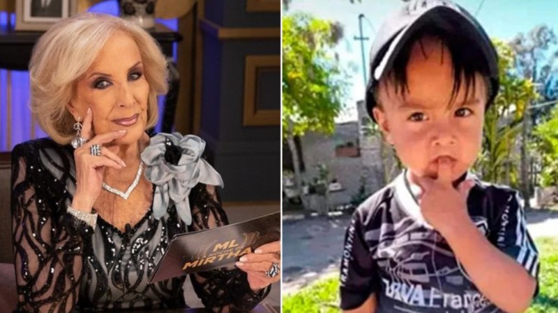 "Pienso en l": Mirtha Legrand se mostr angustiada por la desaparicin de Loan Danilo Pea