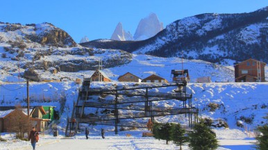 Lo vecinos fueron encontrados en El Chaltén (foto archivo) 