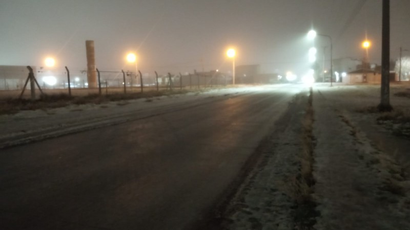 Viento y leve aumento de la temperatura en Ro Gallegos.